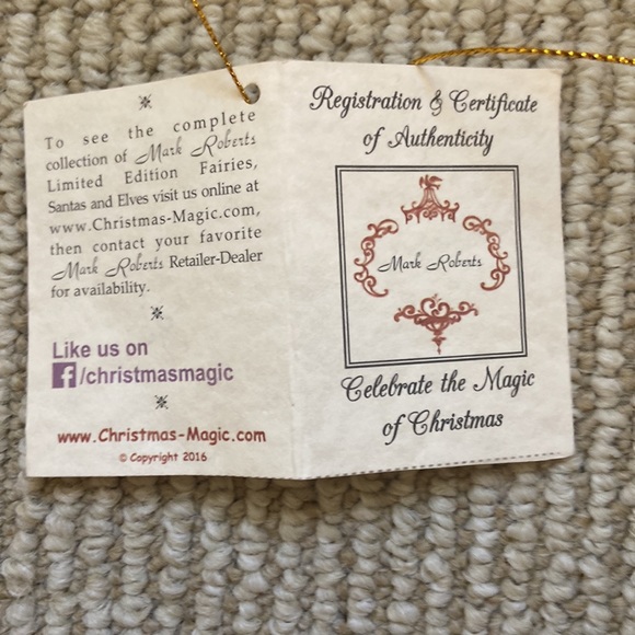 Mark Roberts Christmas Santa Fairy - Picture 13 of 15